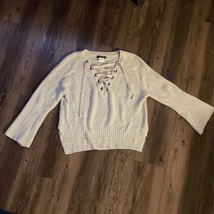 Bell sleeved cozy sweater